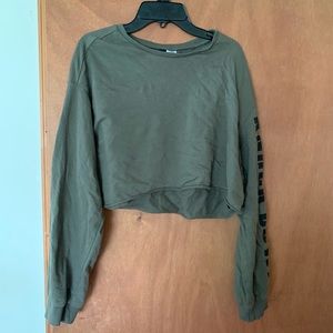 Cropped long sleeve